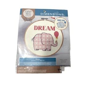 cathy heck stufio‎ dimensions DREAM counted cross stitch kit BLUE OR PINK